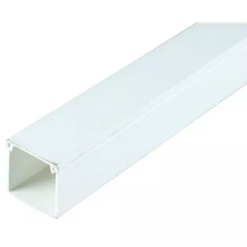 White PVC Trucking 40 x 40mm x 3m
